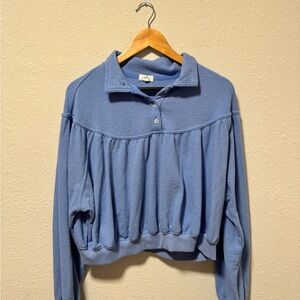 Aerie Soft Button Sweatshirt